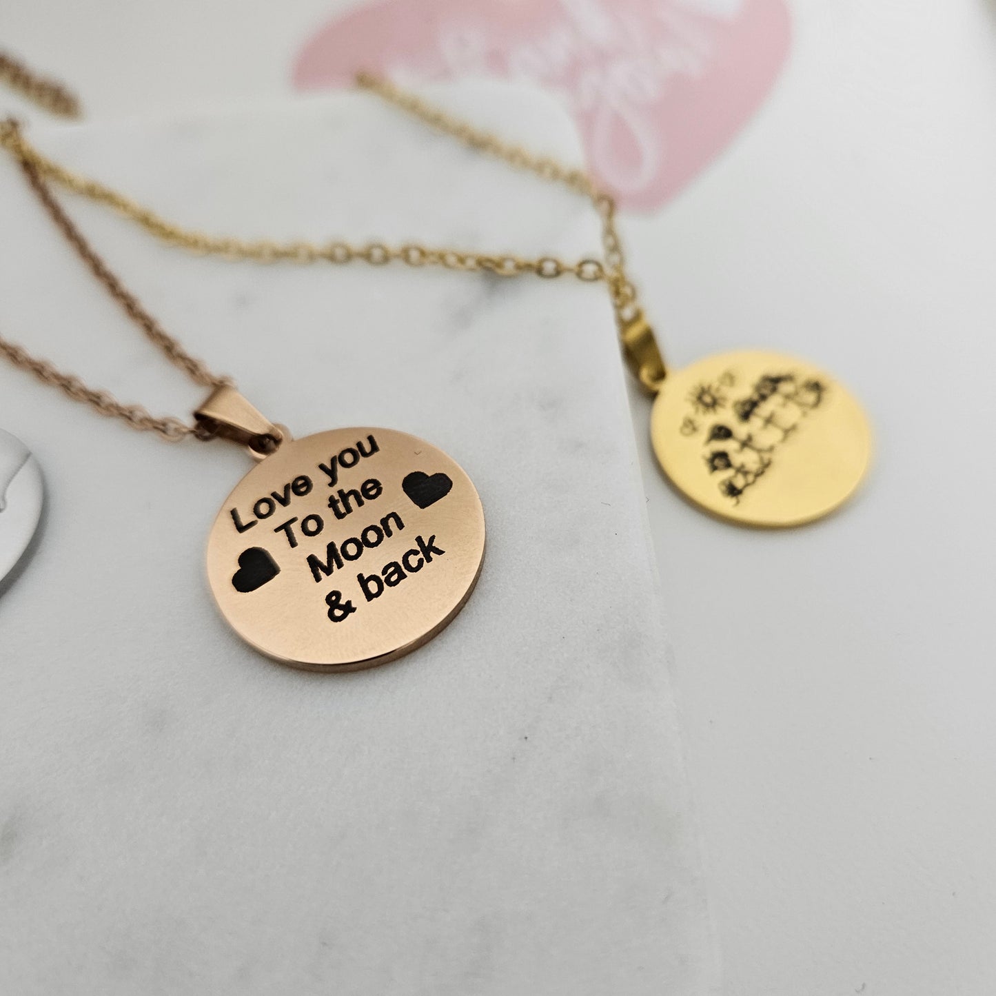 Custom Handwriting Necklace Fingerprint Necklace Personalized Handwriting Jewelry Gift