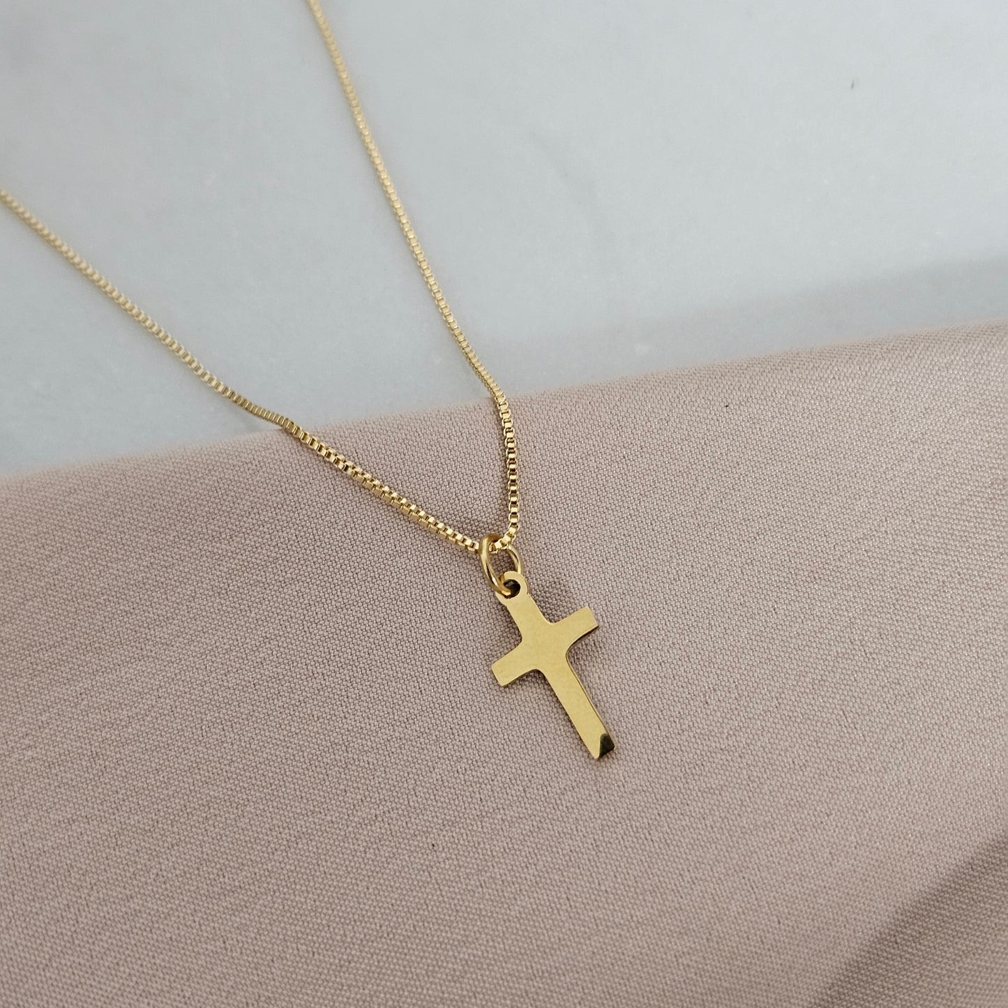 Baptism Baby Necklace, Gifts For boys, Gifts For Girls, first communion necklace, 18k Gold Filled