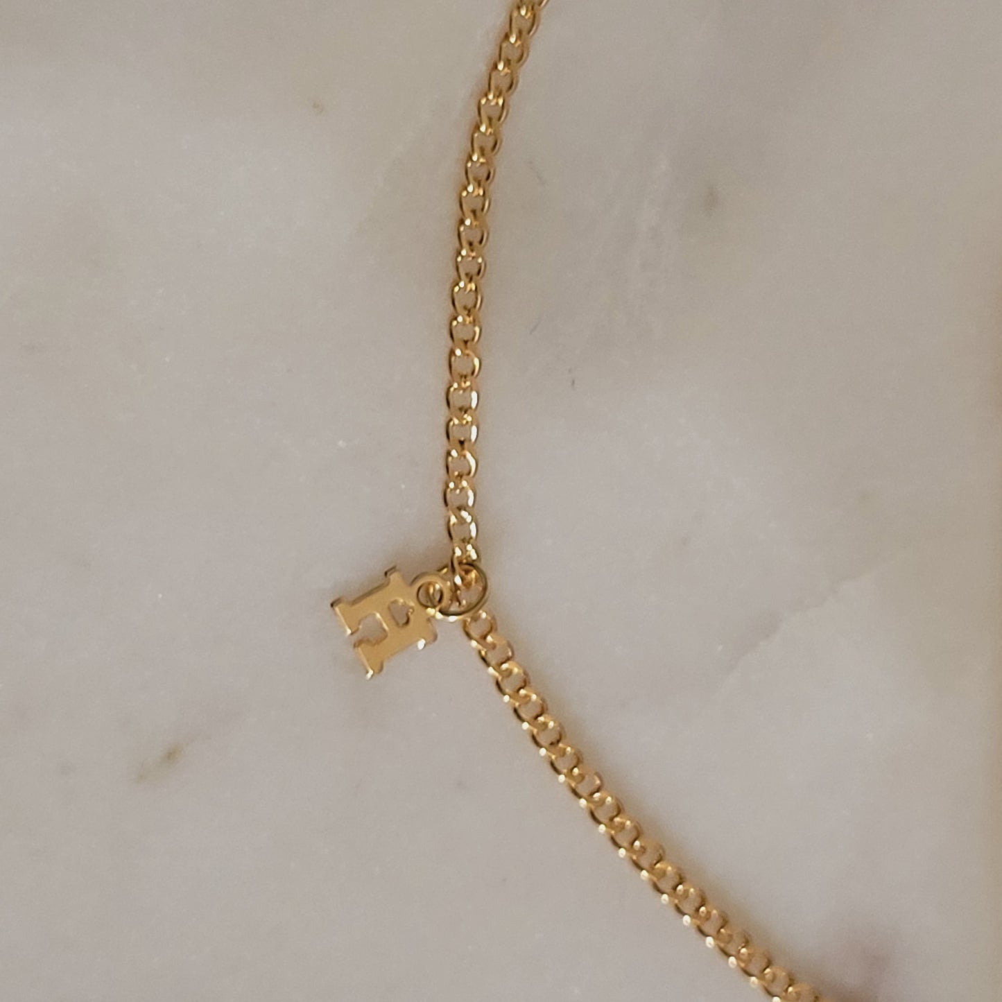 Gold Initial Anklet, Personalized Anklet, Custom Anklet, Dainty Anklet Brarcelet