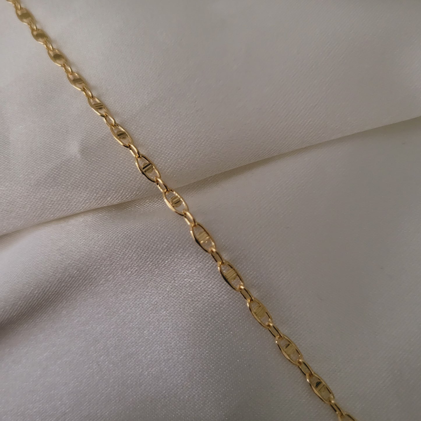 18k Gold Flilled dainty anklet for woman, Butterfly Anklet, Gold Rope Anklet, mariner Anklet