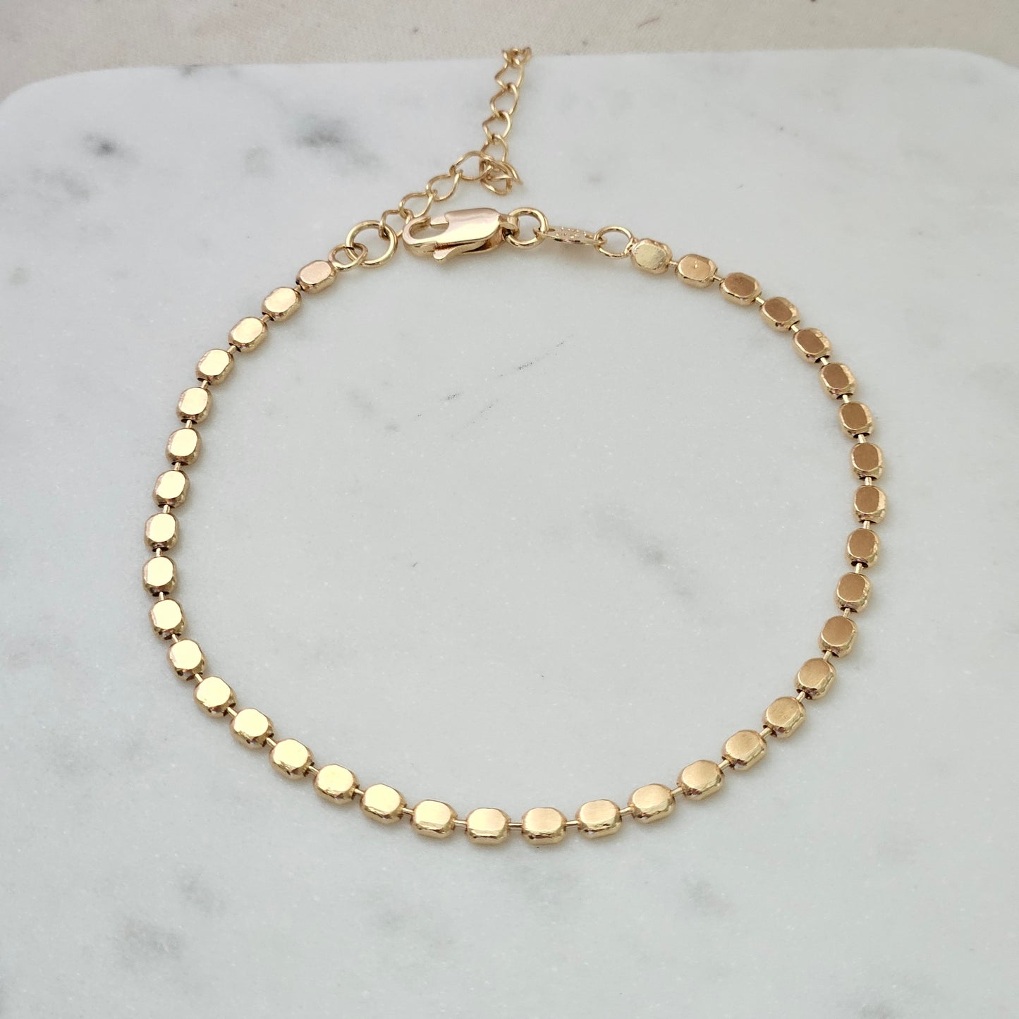 Dainty Dot Bracelet, Gold  Beaded Bracelet, jewelry gift for women Christmas Gift