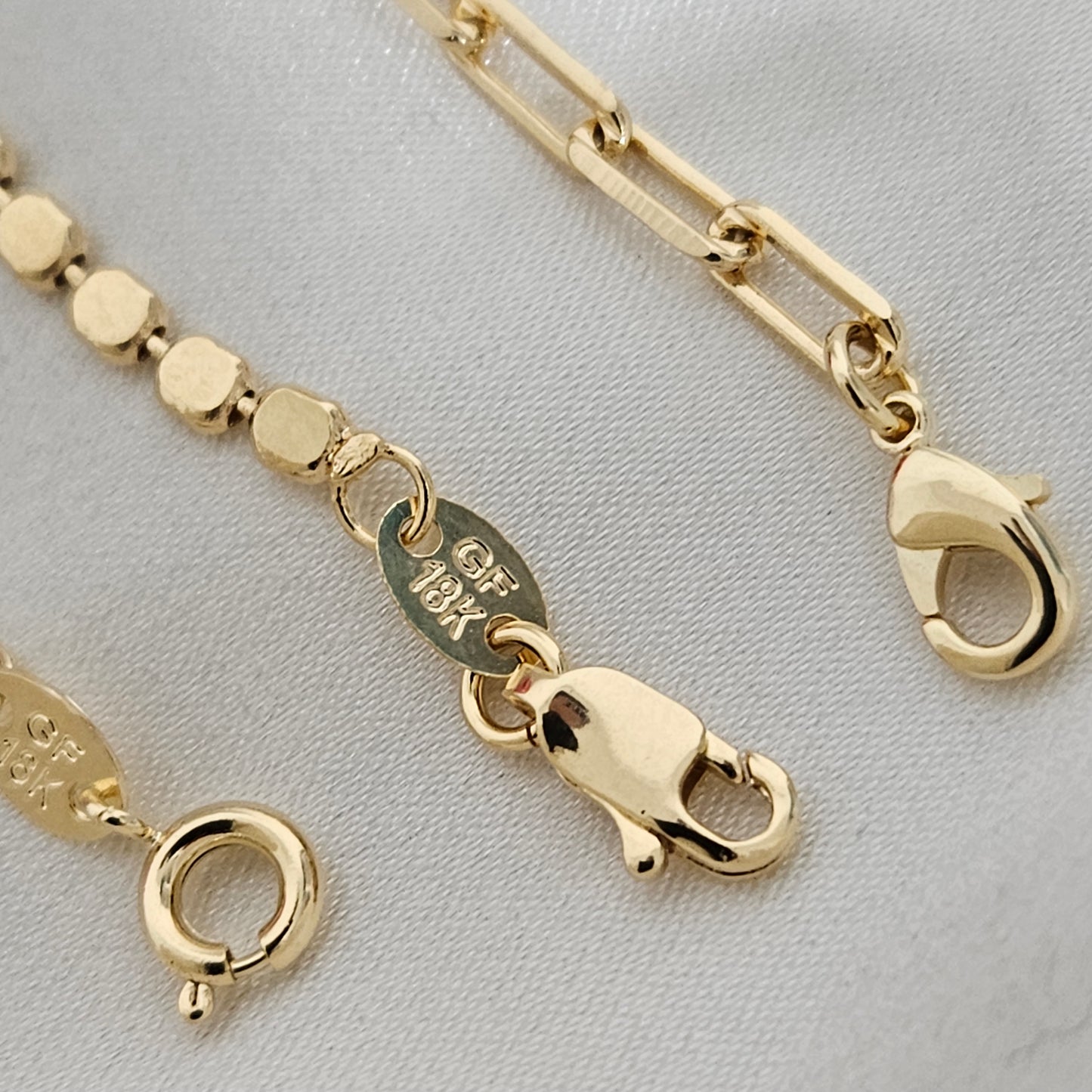 Custom Mini Name Bar Bracelet Set, Dainty Bracelet Gift Set, 18k Gold Filled Layering Bracelet